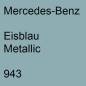 Preview: Mercedes-Benz, Eisblau Metallic, 943.